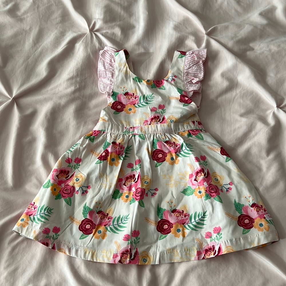 Ruffle Butts Floral Dress 2T NWOT